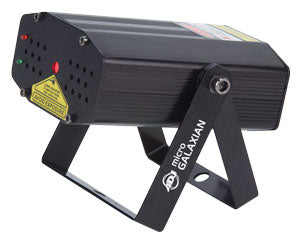 ADJ Micro Galaxian Laser Unit - Produces Over 200 R/G Beams