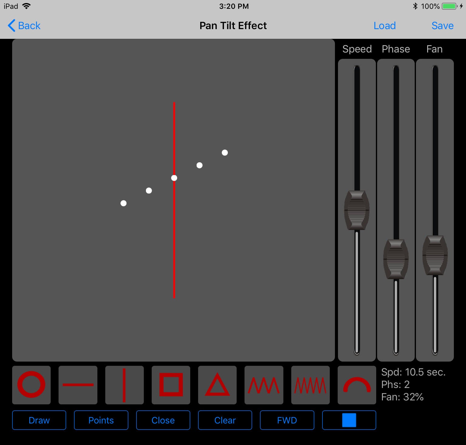 Airstream DMX Pro App