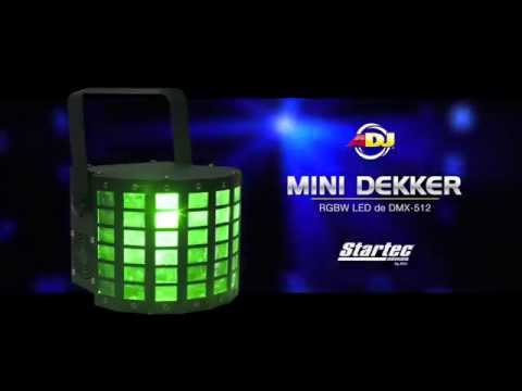 ADJ Mini Dekker DMX-512 RGBW LED ADJ Mini Dekker DMX-512 RGBW LED