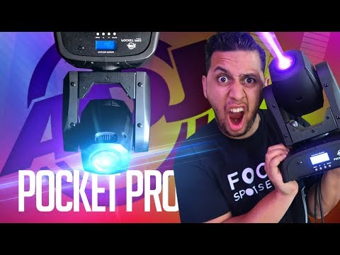 ADJ Pocket Pro Mini Moving Head | 25 Watt LED DJ Lights