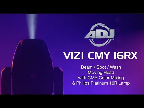 ADJ Vizi Moving Heads CMY 16RX | Hybrid DJ Light Fixture