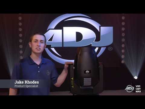 ADJ Vizi Moving Heads CMY 16RX | Hybrid DJ Light Fixture