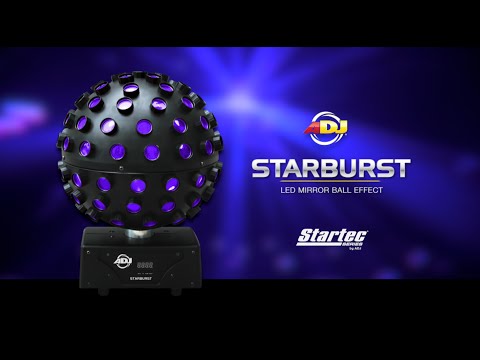 ADJ Starburst with 5x 15W HEX colored LEDs in a sphere effect