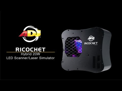 AMERICAN DJミラースキャン RICOCHET 3点セット 機材 ADJ Ricochet