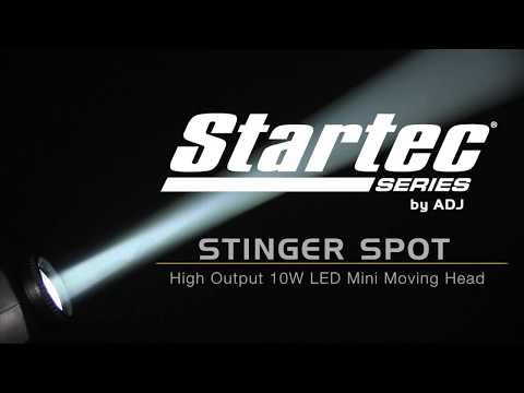 Startec Stinger Spot Mini Moving Head | 10 Watt LED DJ Lights