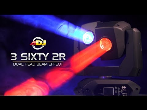 3 Sixty 2R Moving Head From ADJ - 135-Watts, 360 Degree Moving Head