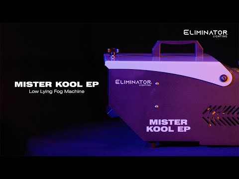 AMERICAN DJ / MISTER KOOL　フォグマシン ADJ Mister Cool Fog Machine | Low-Lying Fog Using Fog Juice Ice