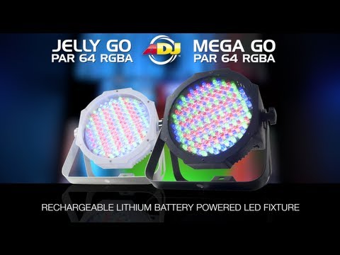 ADJ Mega Go Par64Plus 舞台・ステージ照明 LED2台セット ADJ Mega Go Par64 Plus