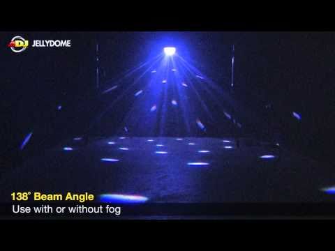 ADJ Jellydome 2-FX-IN-1: Glowing case + LED Beams