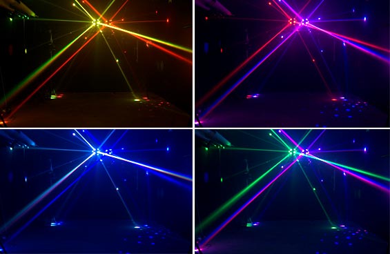 驚きの値段 Rotoballs LED Tri DJ機材
