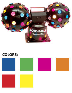 ADJ American DJ-ROTO BALLS TRI LED 舞台 照明 Rotoballs Tri LED