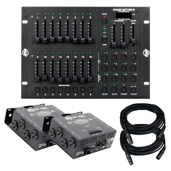 DJ機材 ADJ STAGE SETTER 8 ADJ Stage Setter 8 DMX Controller From