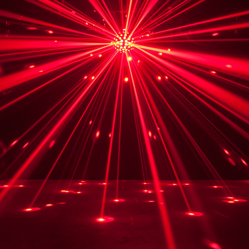 ADJ Starburst with 5x 15W HEX colored LEDs in a sphere effect