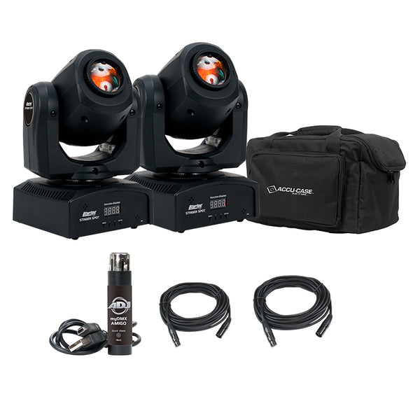 AMERICAN DJ / STINGER SPOT ムービングヘッド2台セット AMERICAN DJ / STINGER SPOT ムービングヘッド2台セット AMERICAN DJ