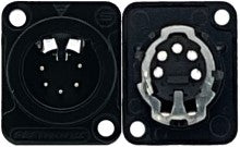 5PIN DMX MALE SOCKET FOR COB CANNON ST