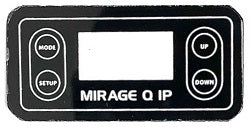 TOUCH DISPLAY GLASS FOR MIRAGE Q6 IP