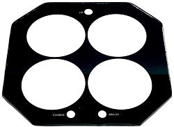 GLASS COVER FOR MIRAGE Q6 PAK BLACK