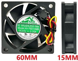 AV-F6015MB DC24V 0.20A ROLLING FAN FOR J