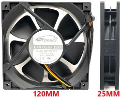 DC24V 0.2A SD12025C2L FAN FOR JOLT PANEL