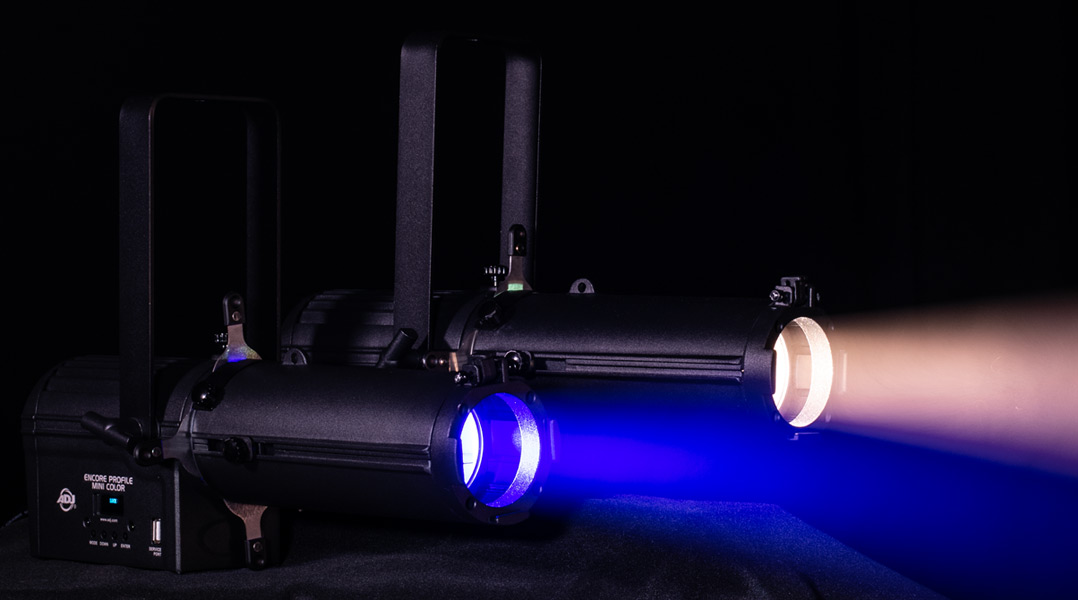 ADJ’s New ‘Mini’ Ellipsoidals Pack A Mighty Punch