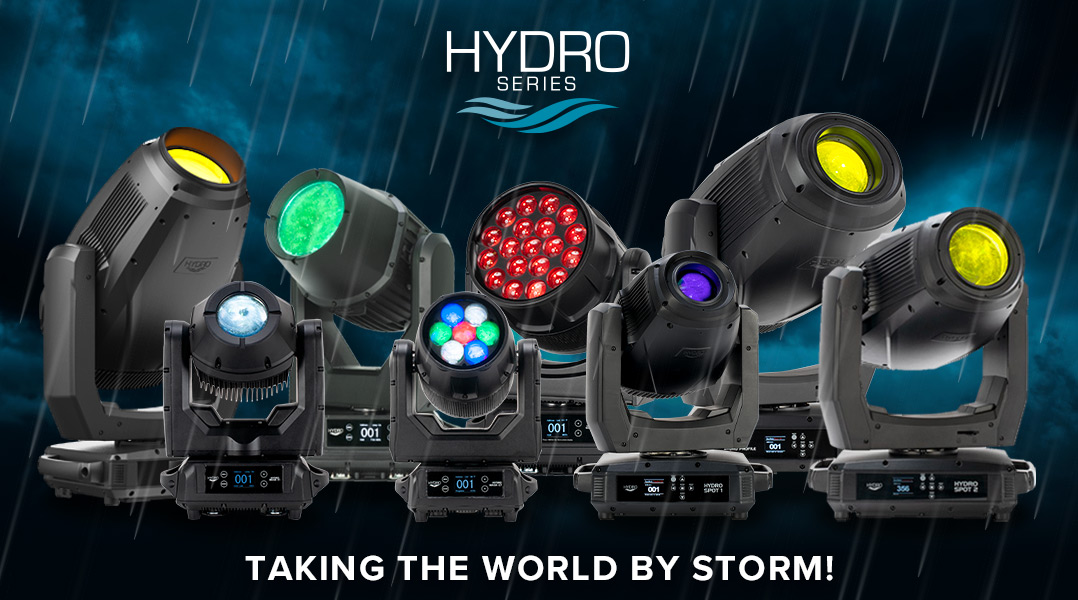 ADJ’s Hydro Series: IP65-Rated Moving Heads For Spectacular Lighting In Any Weather Image