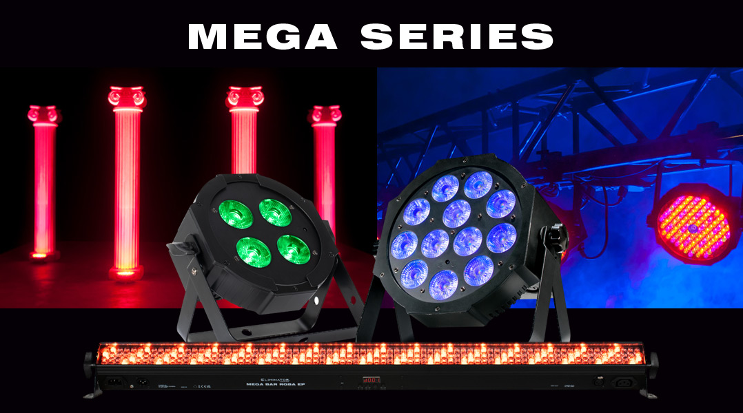 Elevate Your Lighting Experience With Eliminator’s Mega Series of Par and Bar Fixtures
