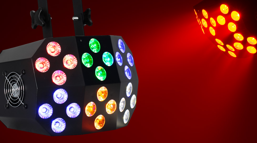 Eliminator Lighting’s New Mega Wash 24 Offers Big Color Output for Electrifying Excitement Image