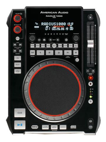 Radius 1000 - CD/MP3 Player/Midi Controller from American DJ