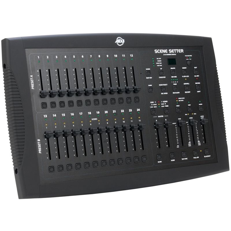 ADJ Scene Setter 24 Channel Dimming Console - MIDI Functions & DMX 