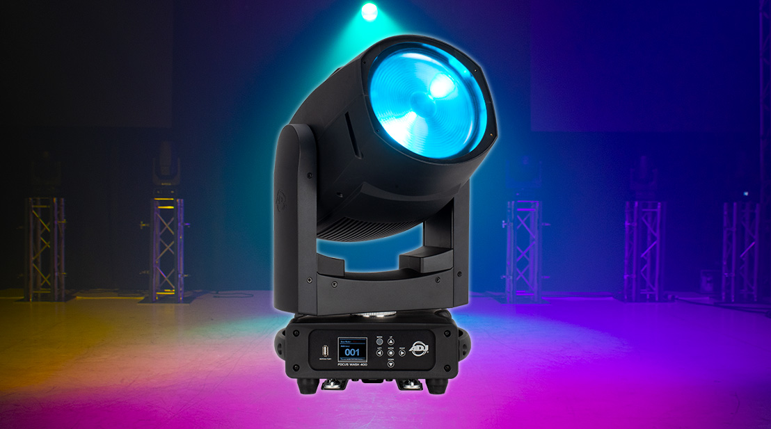 Awash With Color – Introducing ADJ’s Versatile New LED-Powered Moving Head Wash